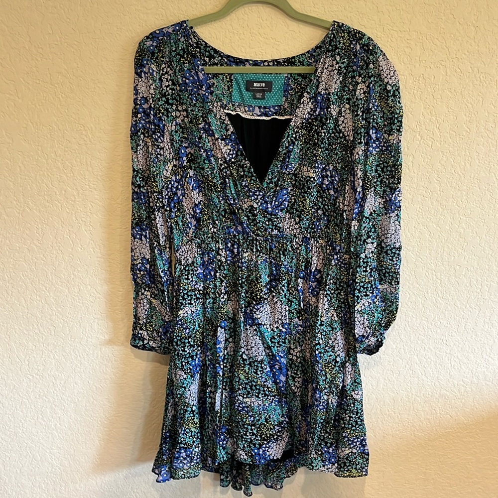 EUC Anthropologie Maeve Floral Peasant Dress